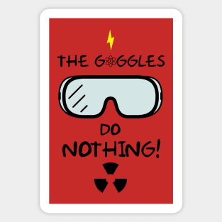 The Goggles! Sticker